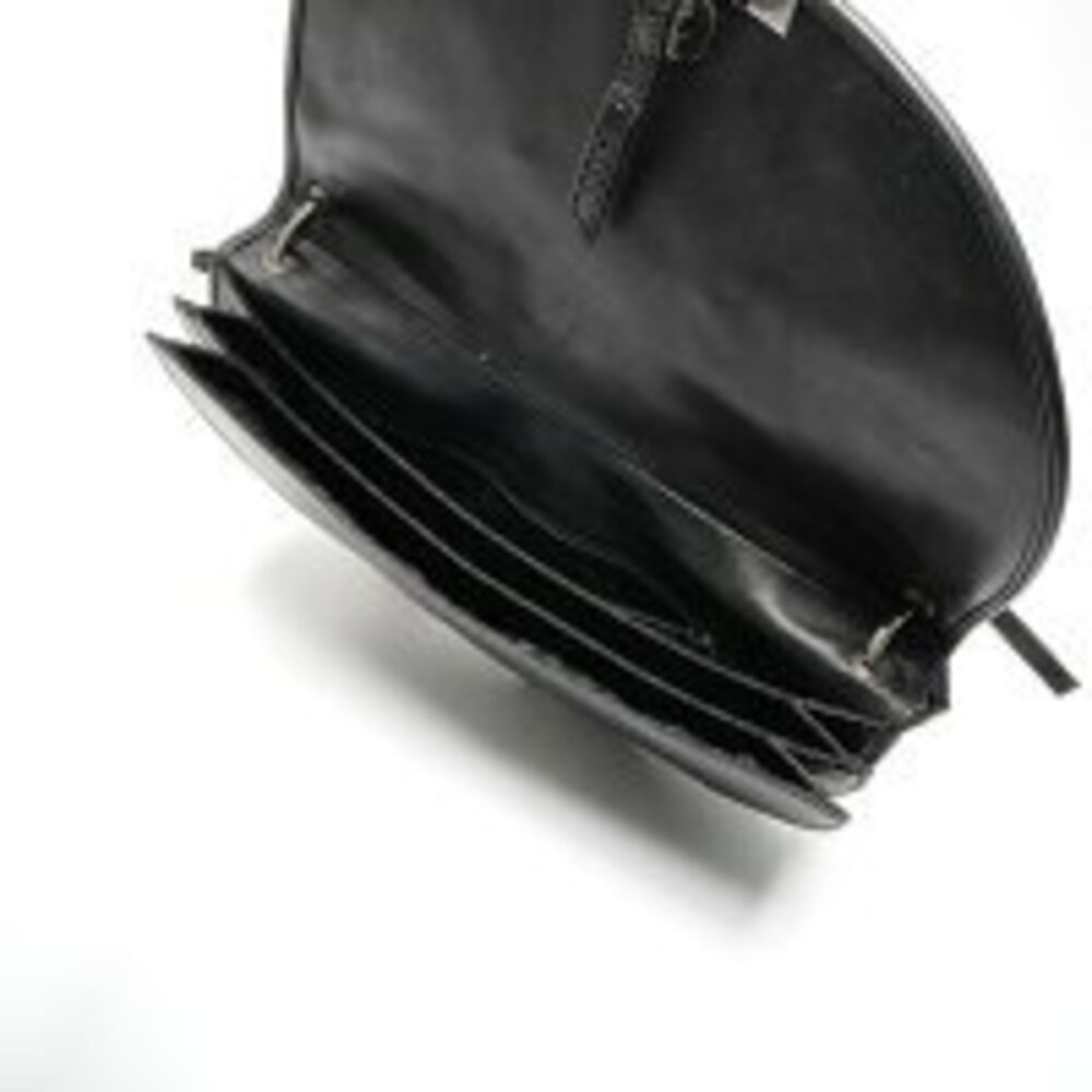 Christian Dior Admit It Corset Leather Hobo Shoulder Bag Black - Picture 13 of 13
